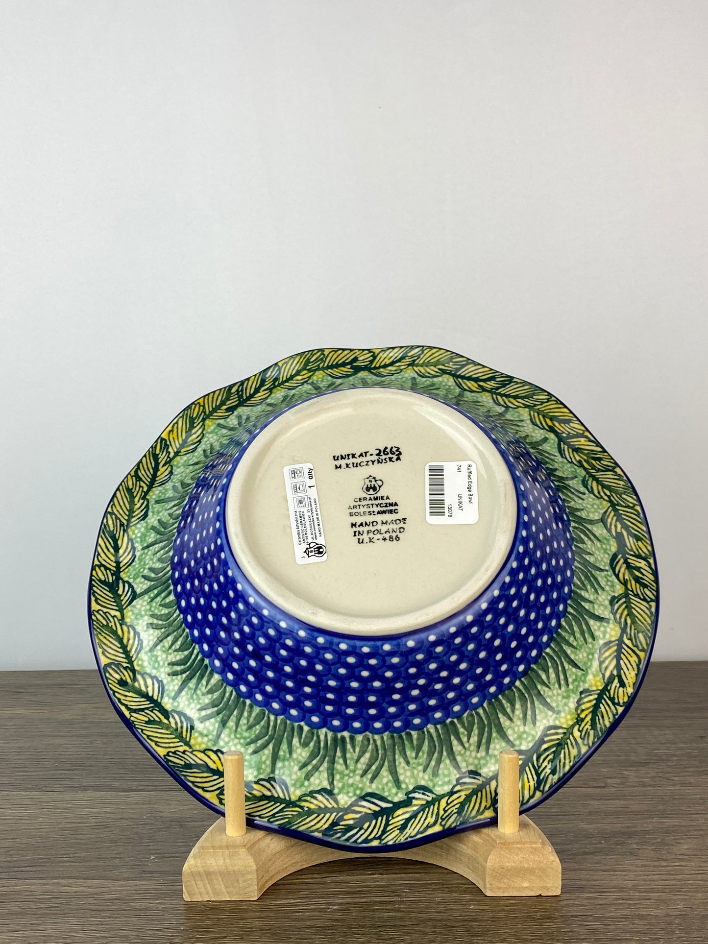 Unikat Serving Bowl - Shape 741 - Pattern U2663