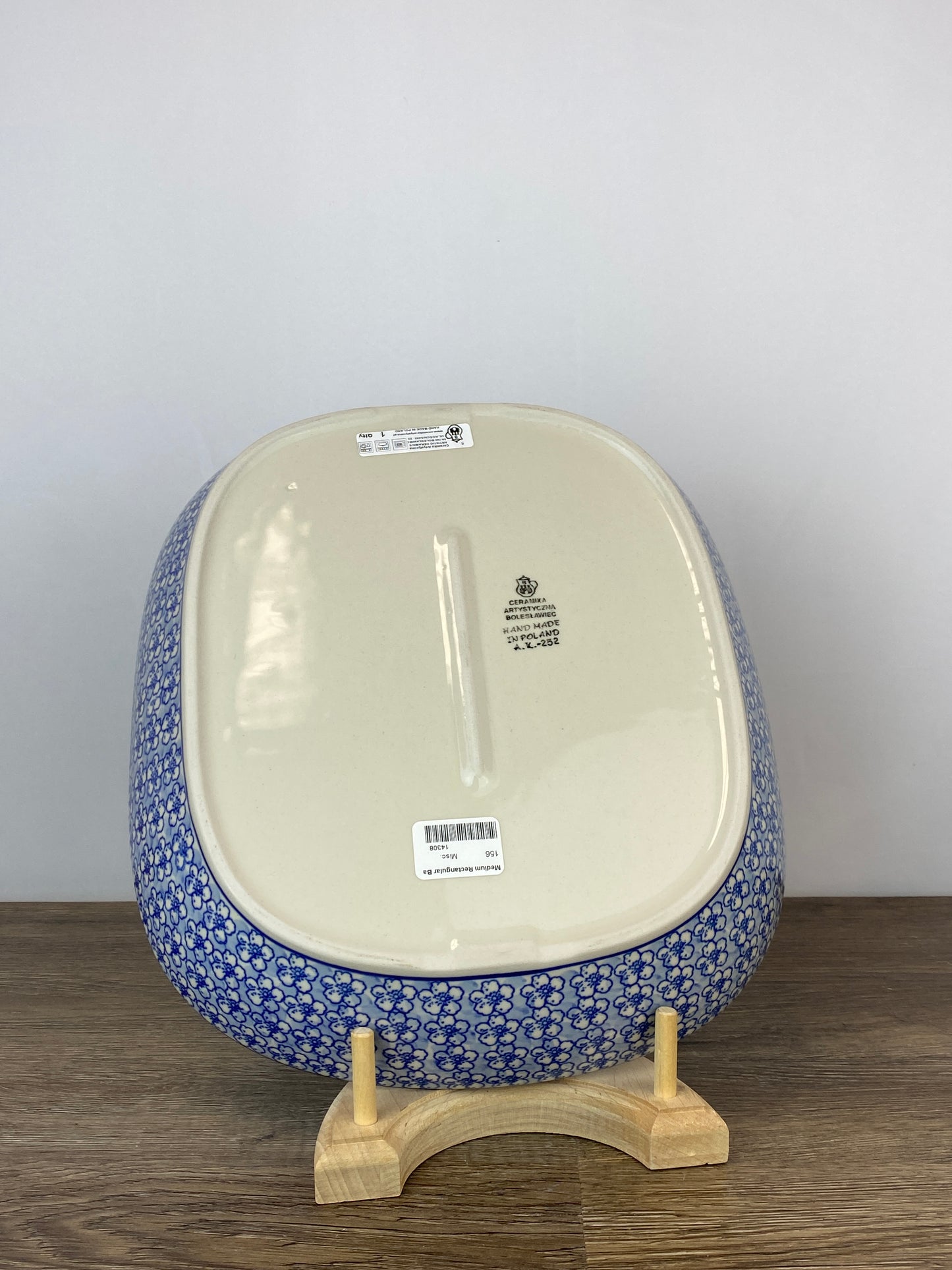 Large Rectangular Baker - Shape 156 - Pattern 2176