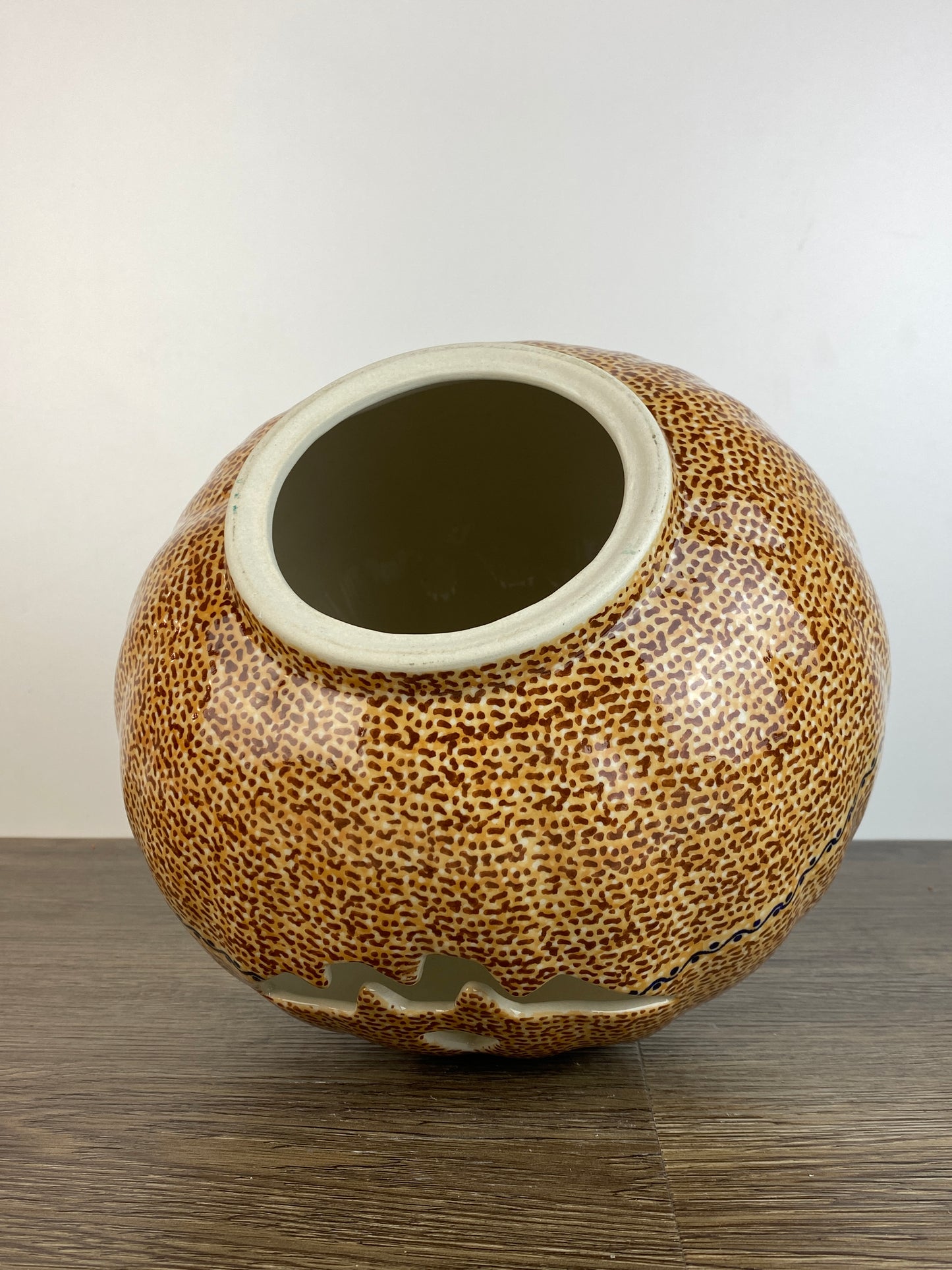 Large Unikat Pumpkin - Candy Corn