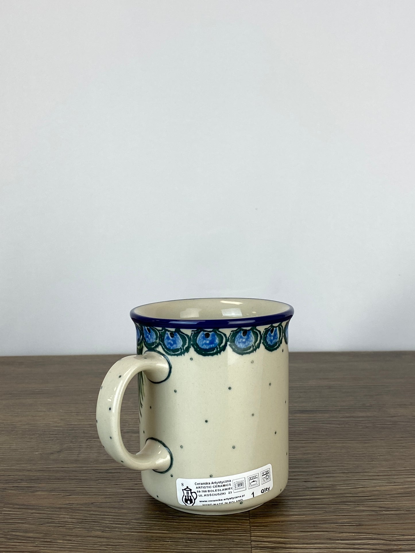 8oz Straight Mug - Shape 236 - Pattern 2127