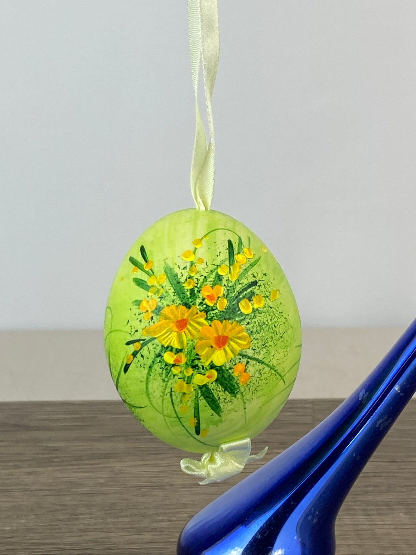 Hand Painted Blown Egg - Y