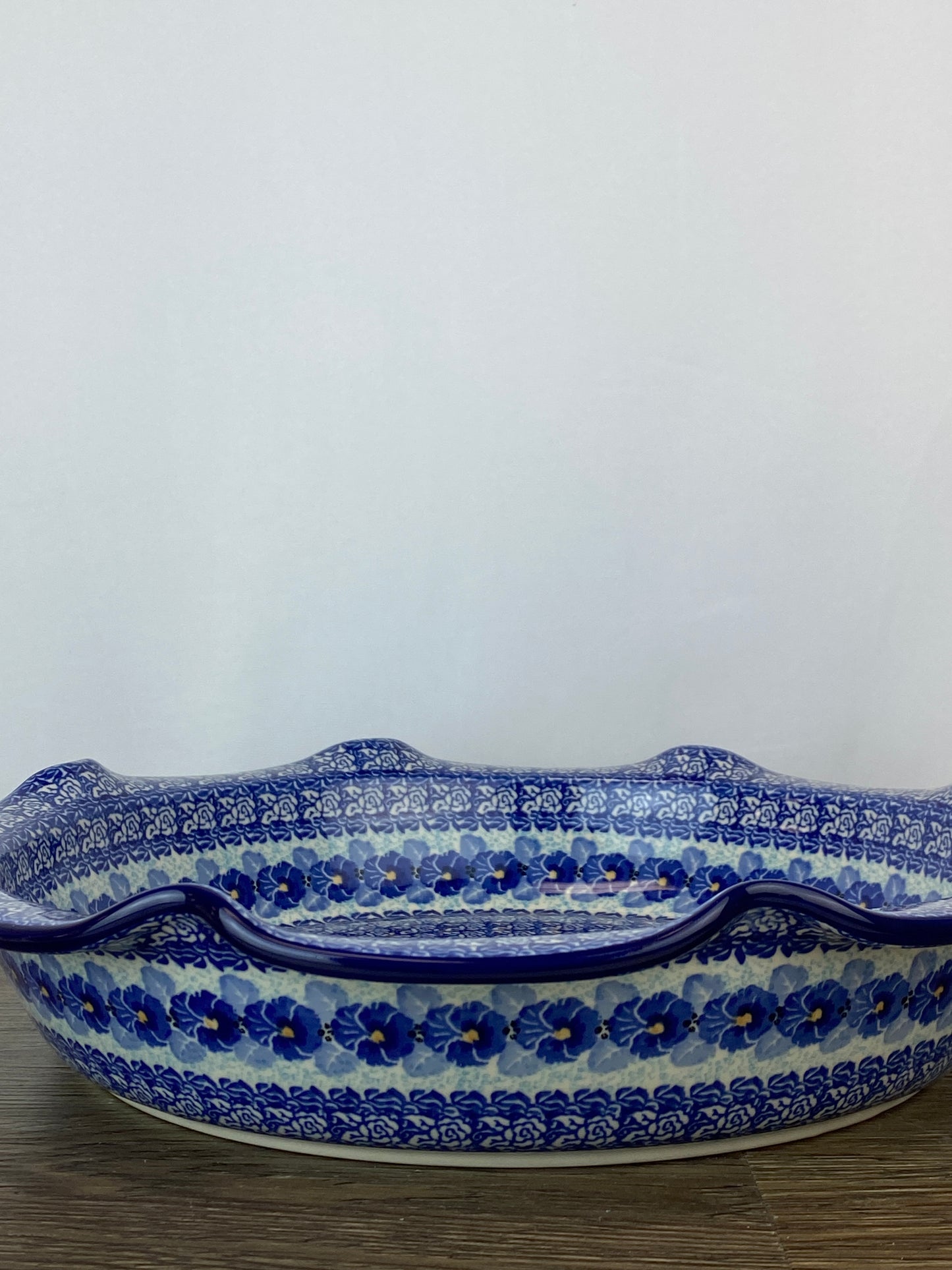 Large Unikat Notched Edge Bowl - Shape 449 - Pattern U3639