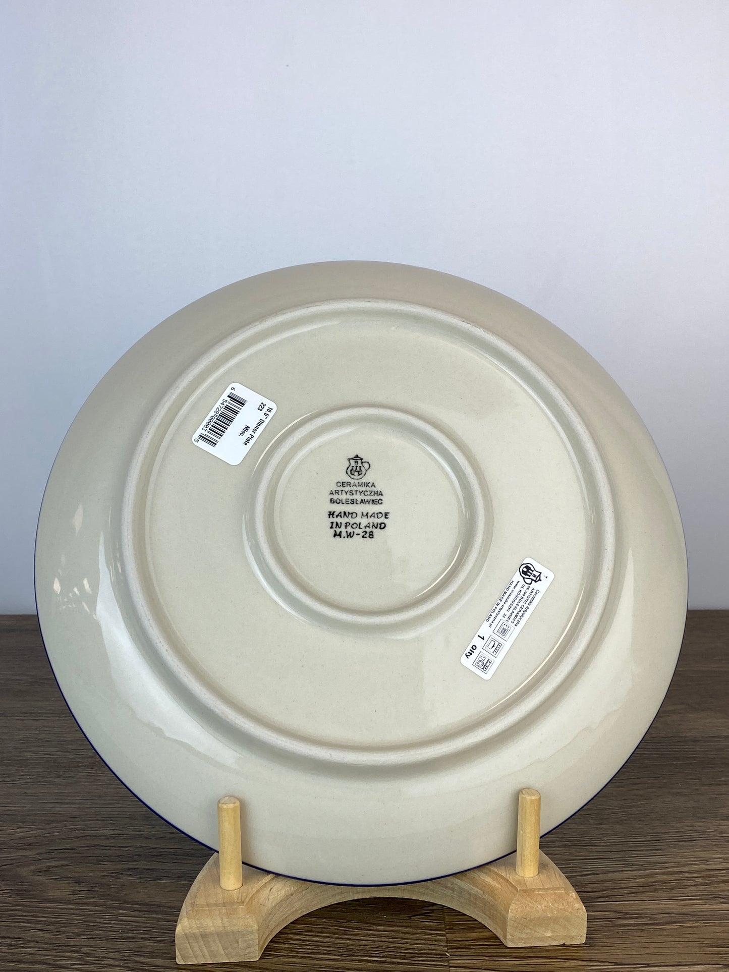 SALE 10.5" Dinner Plate - Shape 223 - Pattern 366