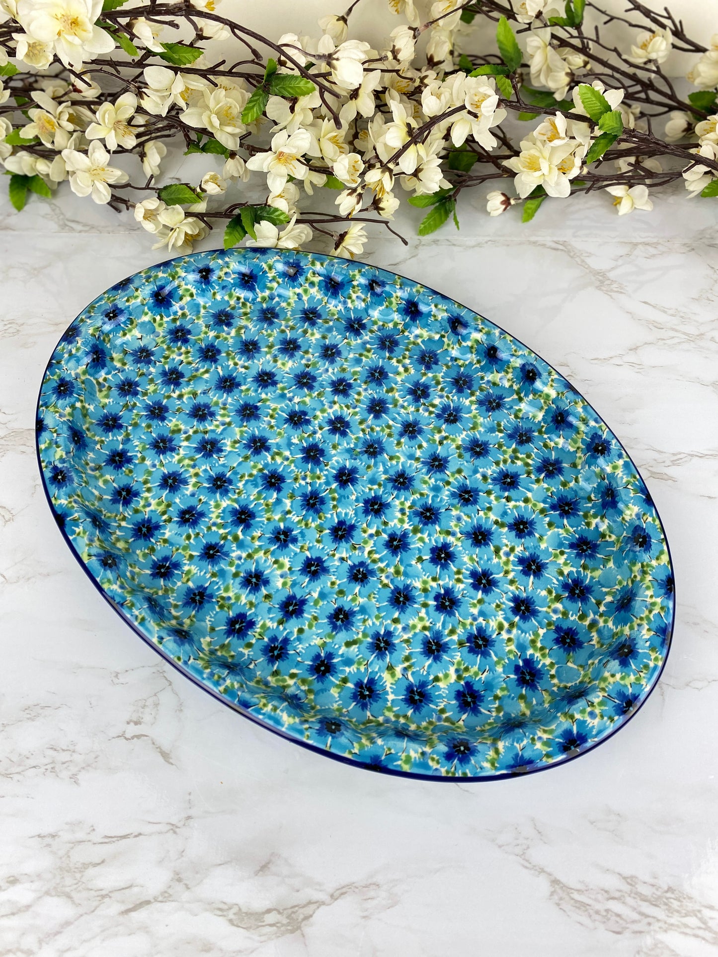 Unikat Oval Platter - Shape 614 - Pattern U4929