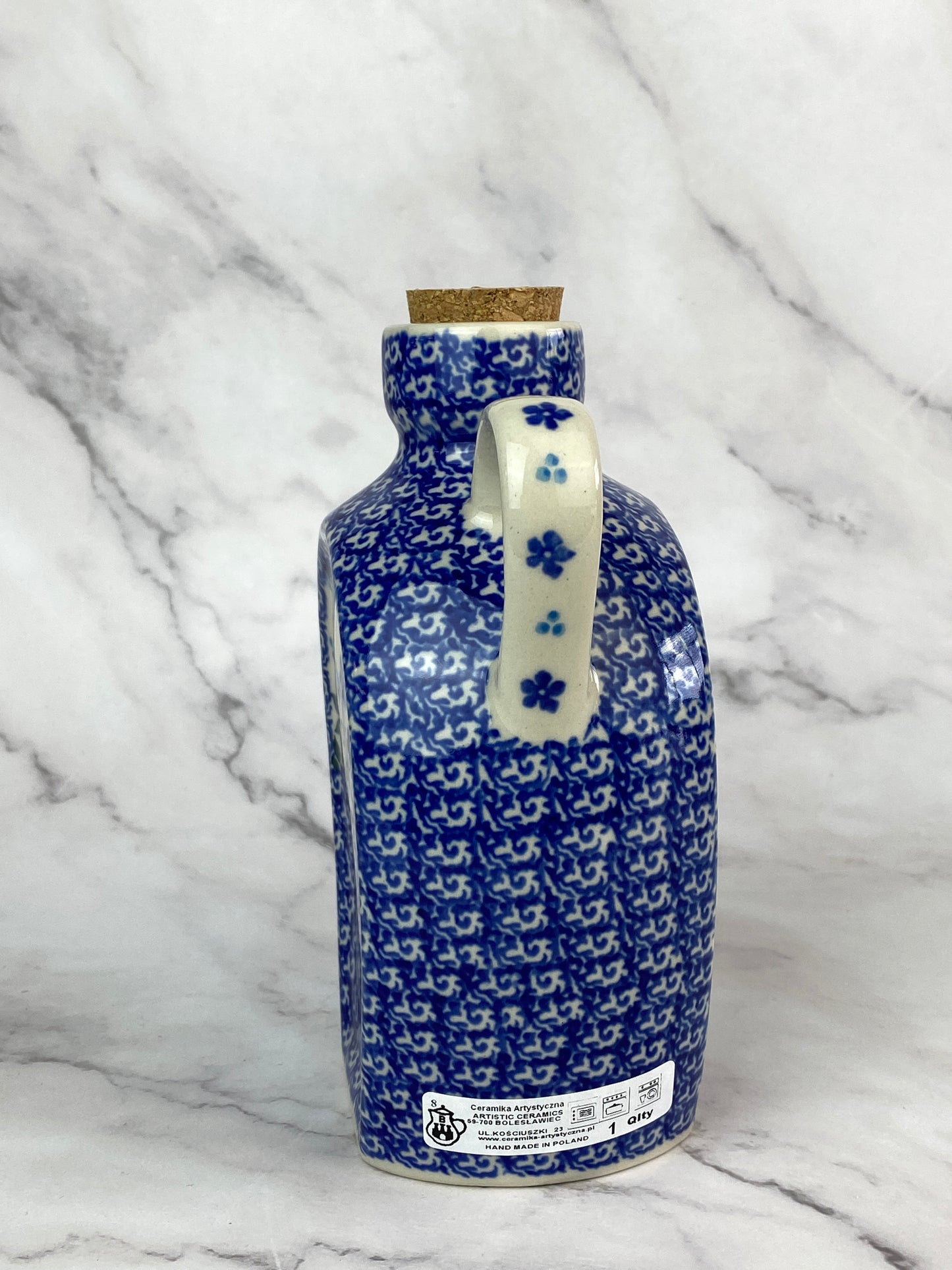 Flat Cork Bottle - Shape B87 - Pattern 2785