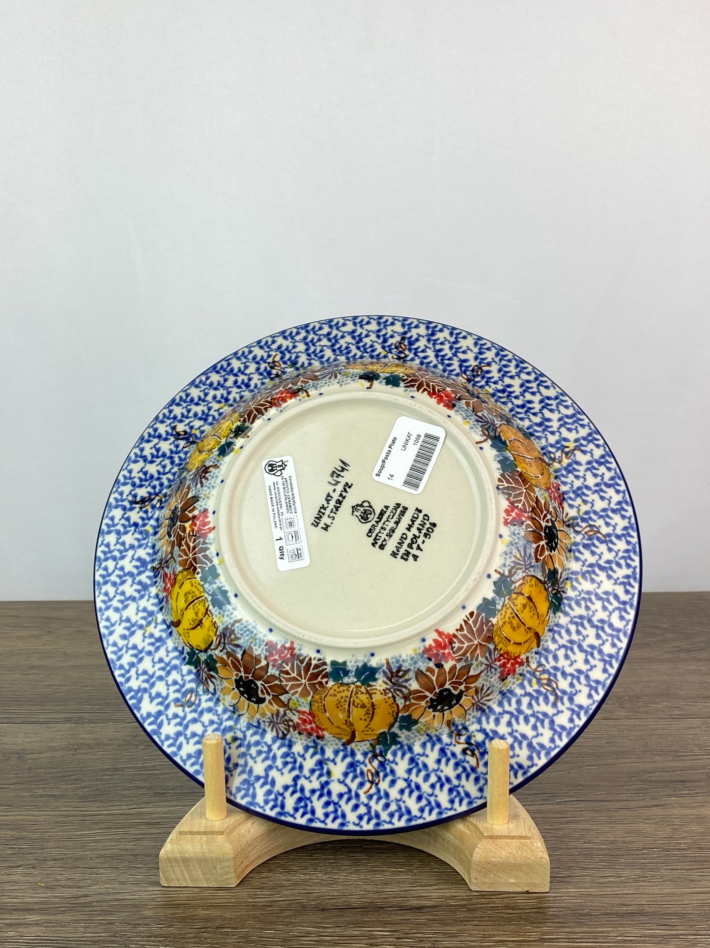 Unikat Soup / Pasta Plate - Shape 14 - Pattern U4741