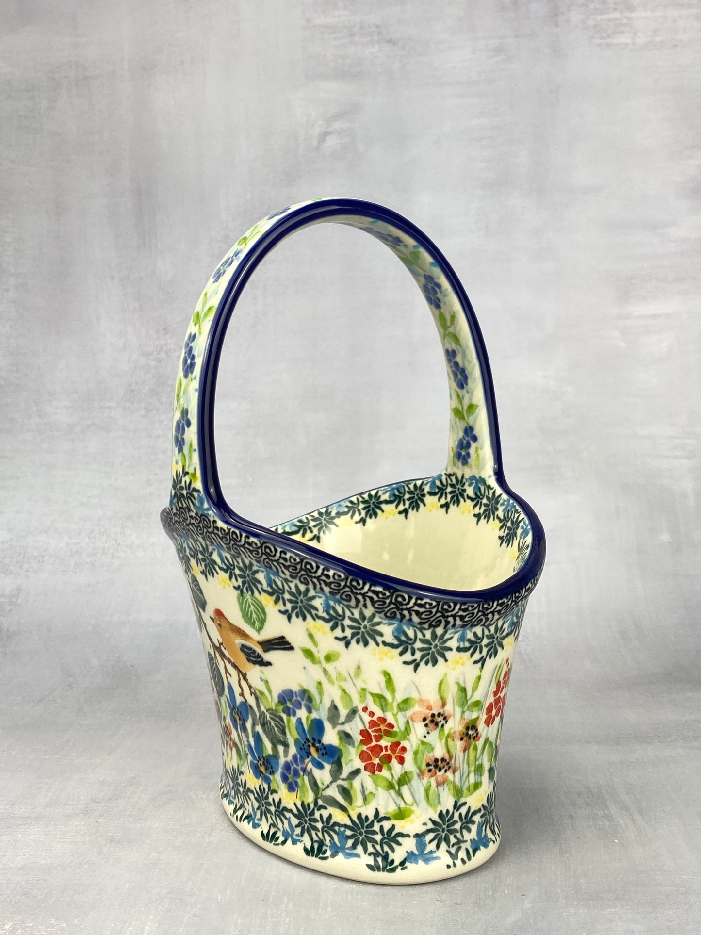 Unikat Basket with Handle - Shape A30 - Pattern U5098