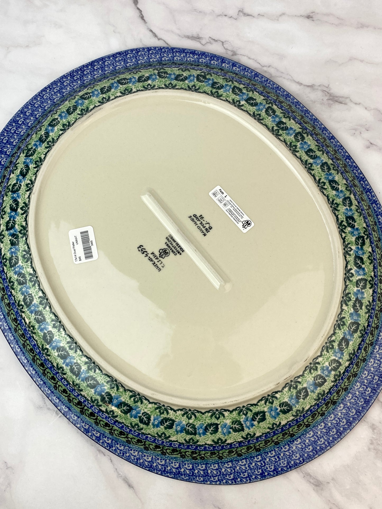 XL Unikat Platter - Shape B45 - Pattern U4553