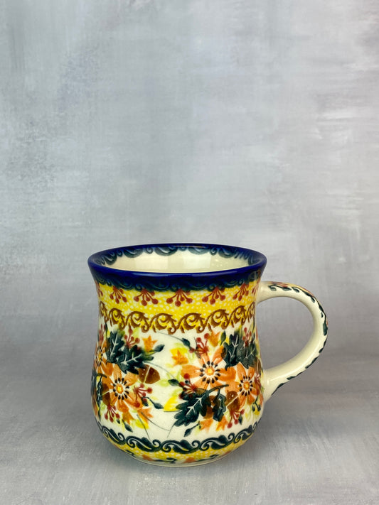 Vena Unikat 8oz Mug - Shape V053 - Flowers and Acorns