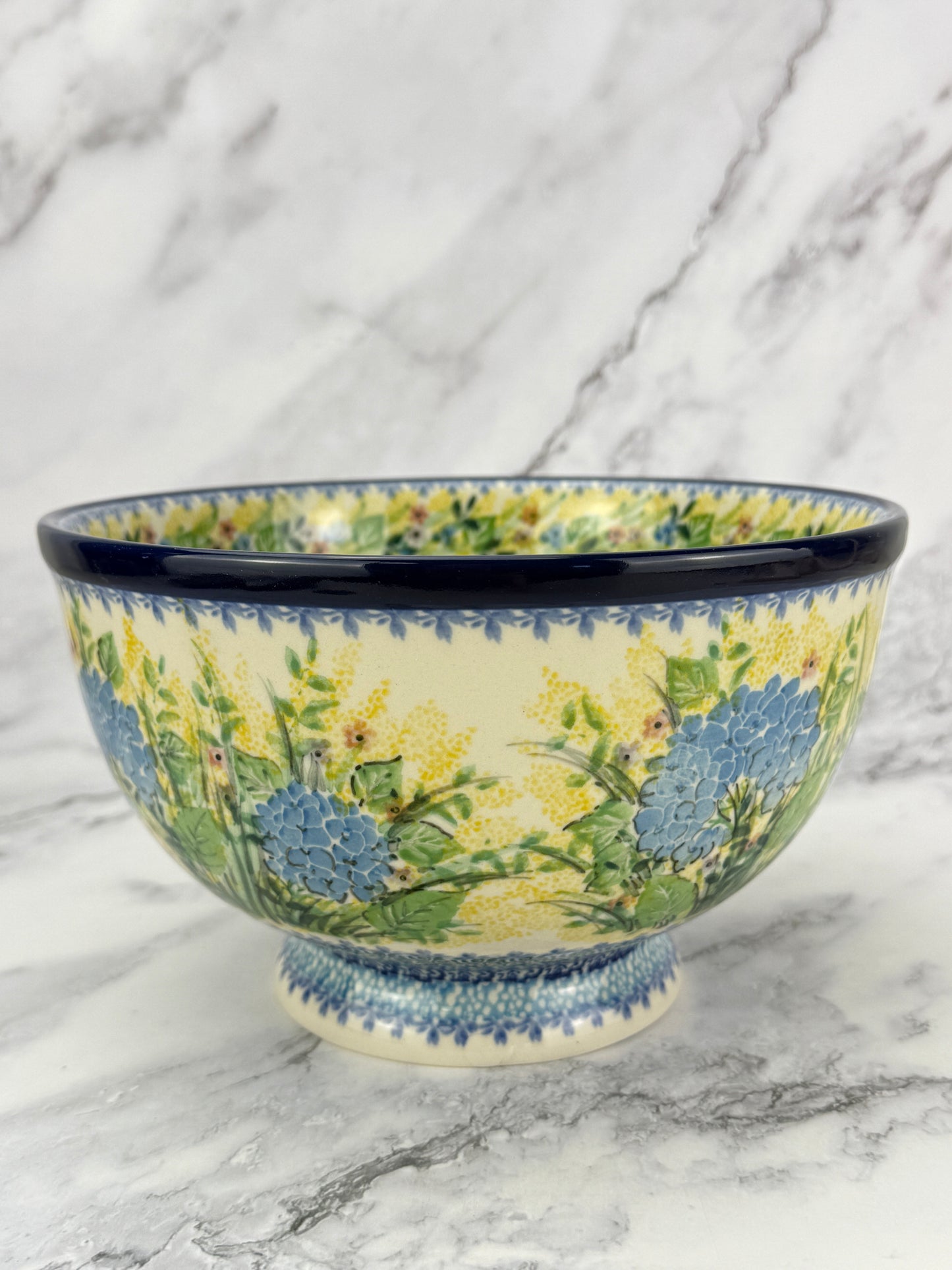 Unikat Pedestal Serving Bowl - Shape A14 - Pattern U5048