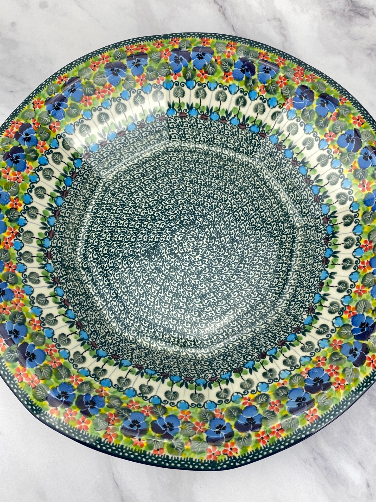 Extra Large Flared Unikat Bowl - Shape 801 - Pattern U4841