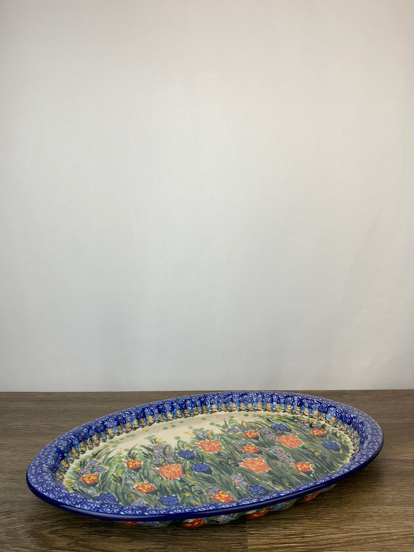 SALE Unikat Oval Platter - Shape 614 - Pattern U3651