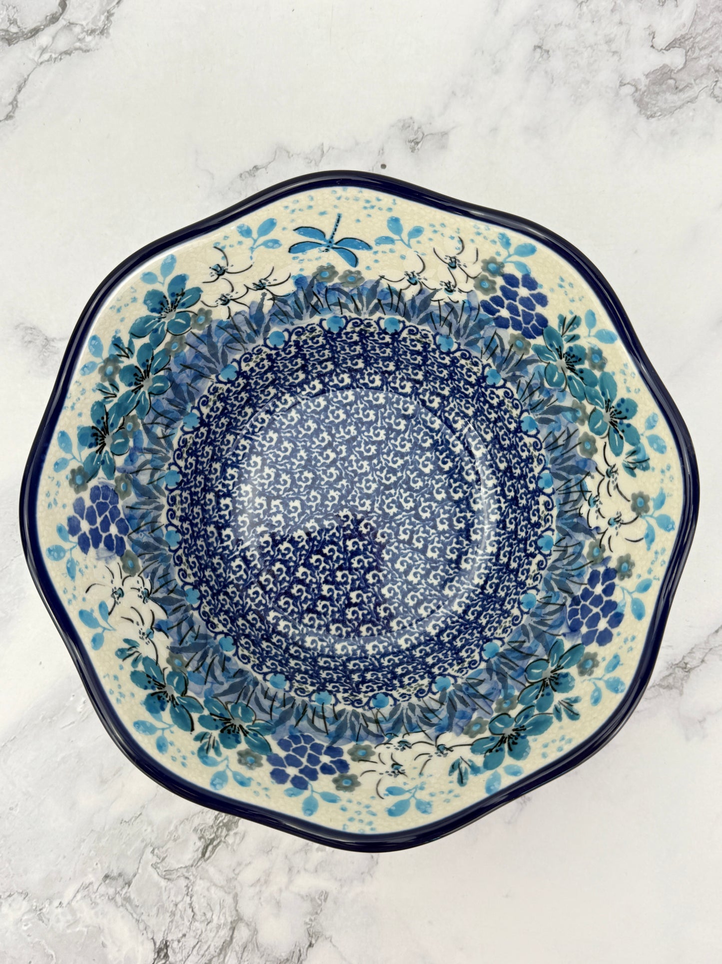 Small Wavy Unikat Bowl - Shape 691 - Pattern U4964