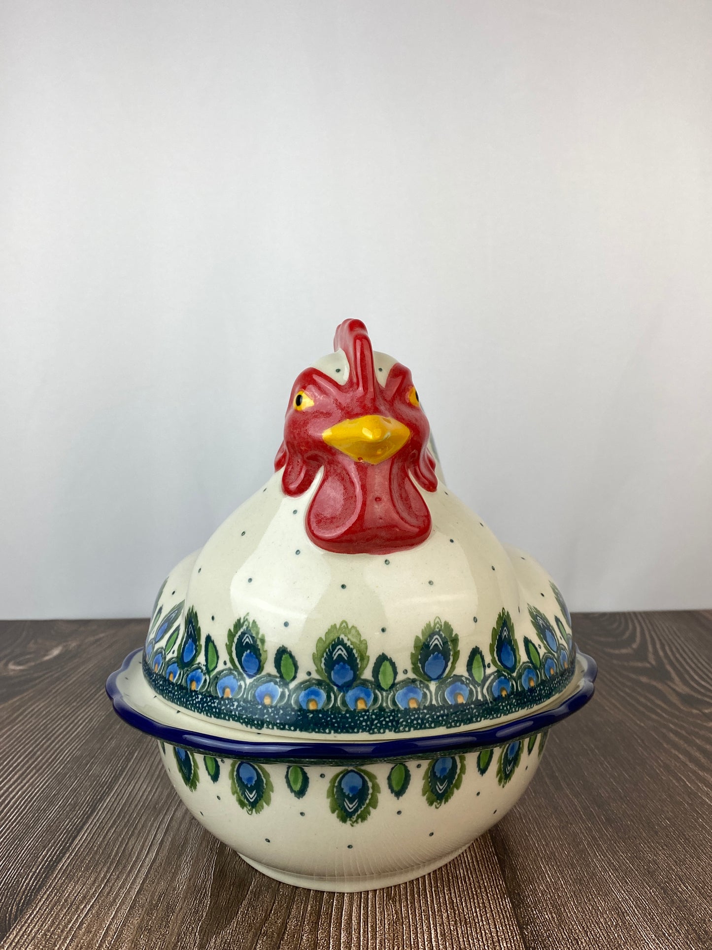 Covered Chicken - Shape D43 - Pattern 2218