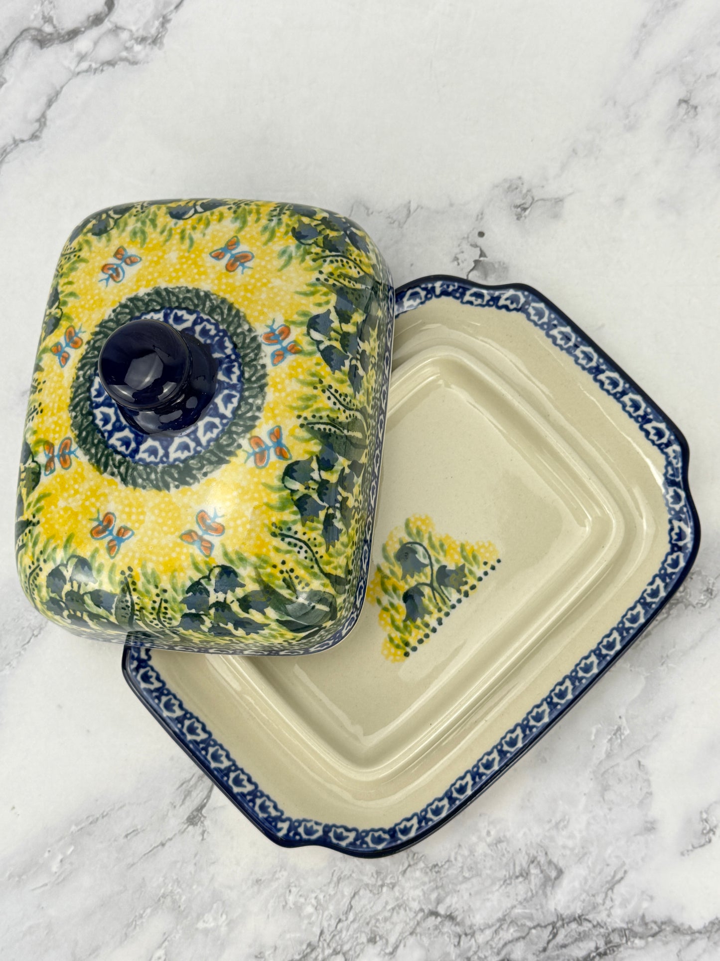 Unikat Euro Butter Dish - Shape 295 - Pattern U1483