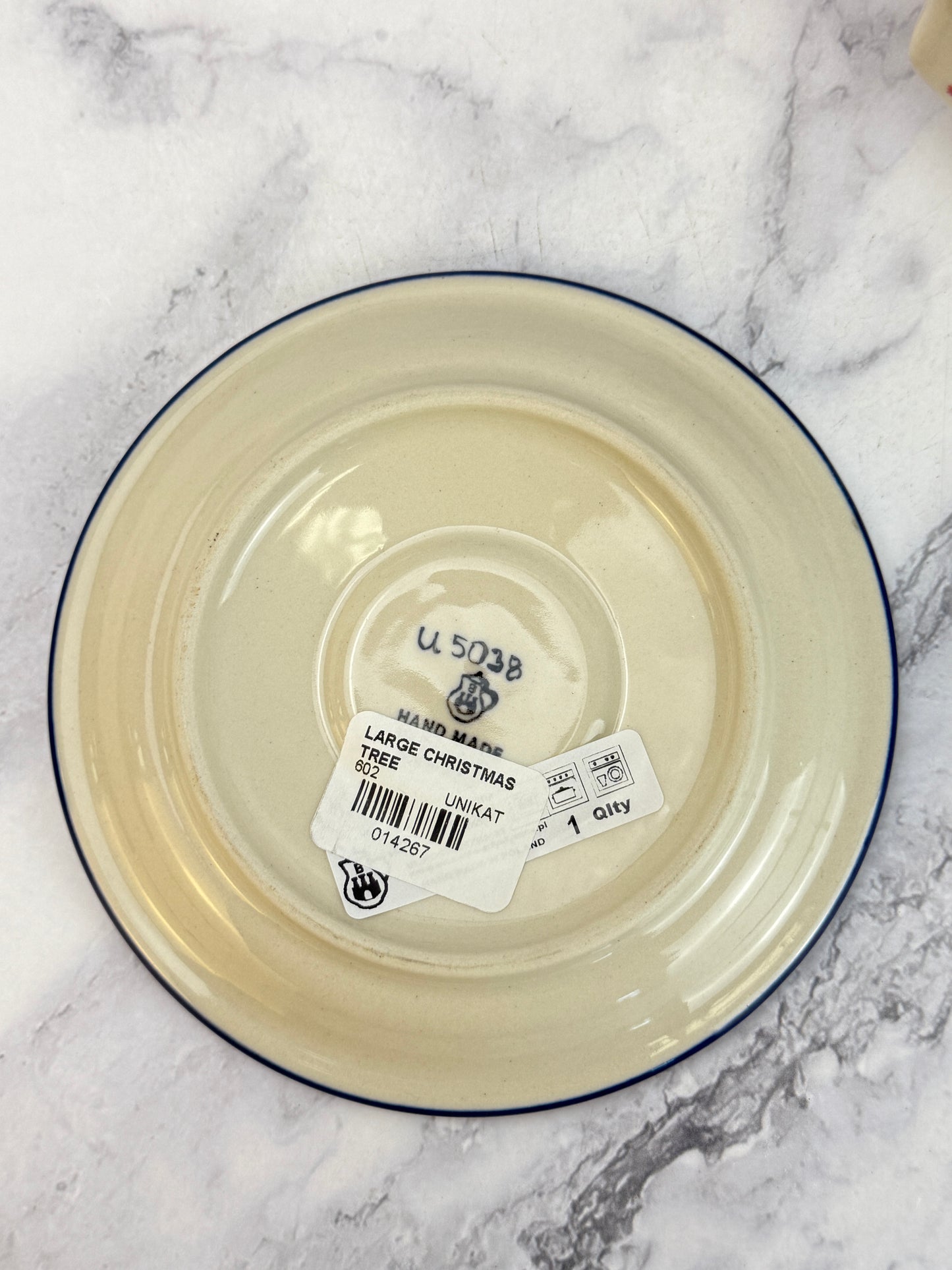 8" Unikat Christmas Tree - Shape 602 - Pattern U5038