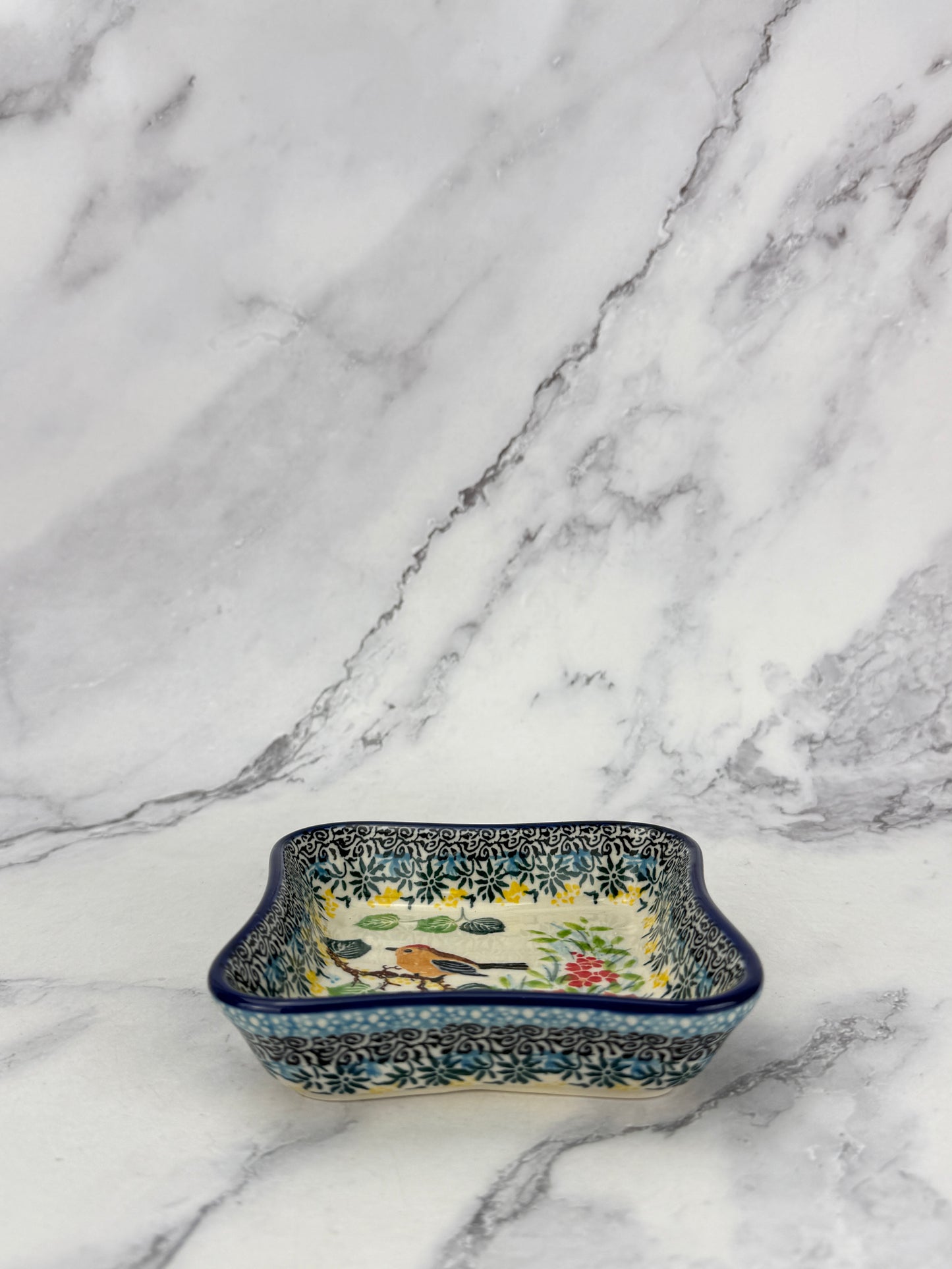 Wavy 4" Unikat Dish - Shape 630 - Pattern U5098