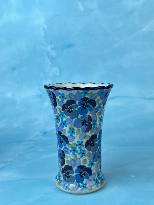Ruffled Unikat Bud Vase - Shape 127 - Pattern U4777