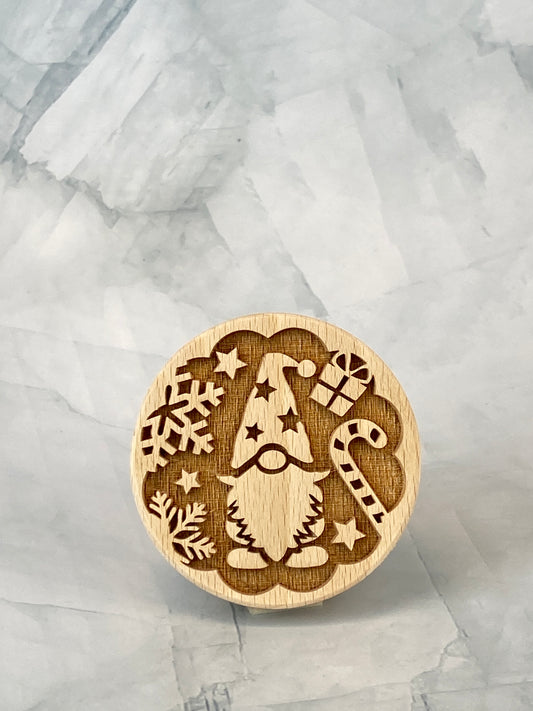 Christmas Cookie Stamp - Gnome