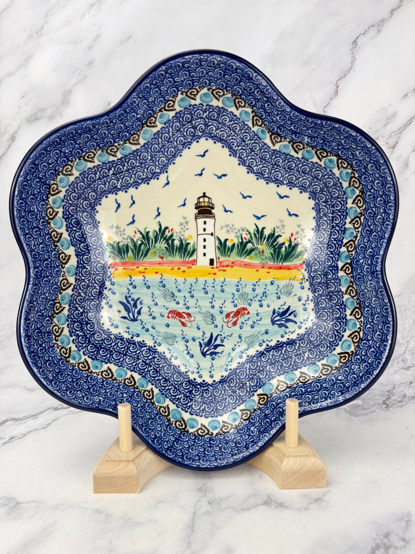 Unikat Flower Bowl - Shape 738 - Pattern U5241