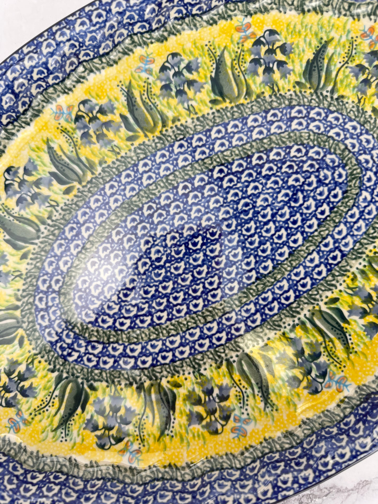 Unikat Oval Platter - Shape 614 - Pattern U1483