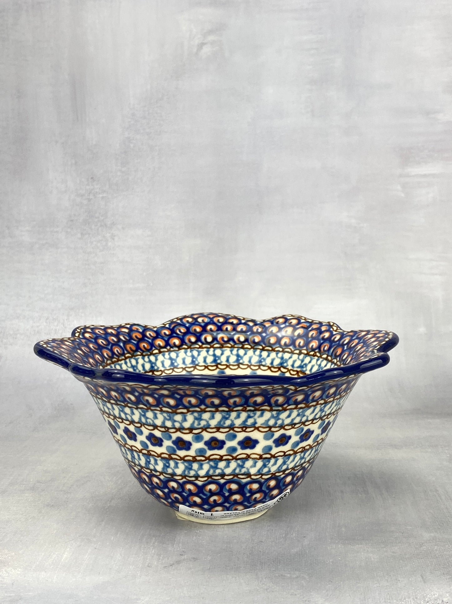 Small Flared Unikat Bowl - Shape A80 - Pattern U408C