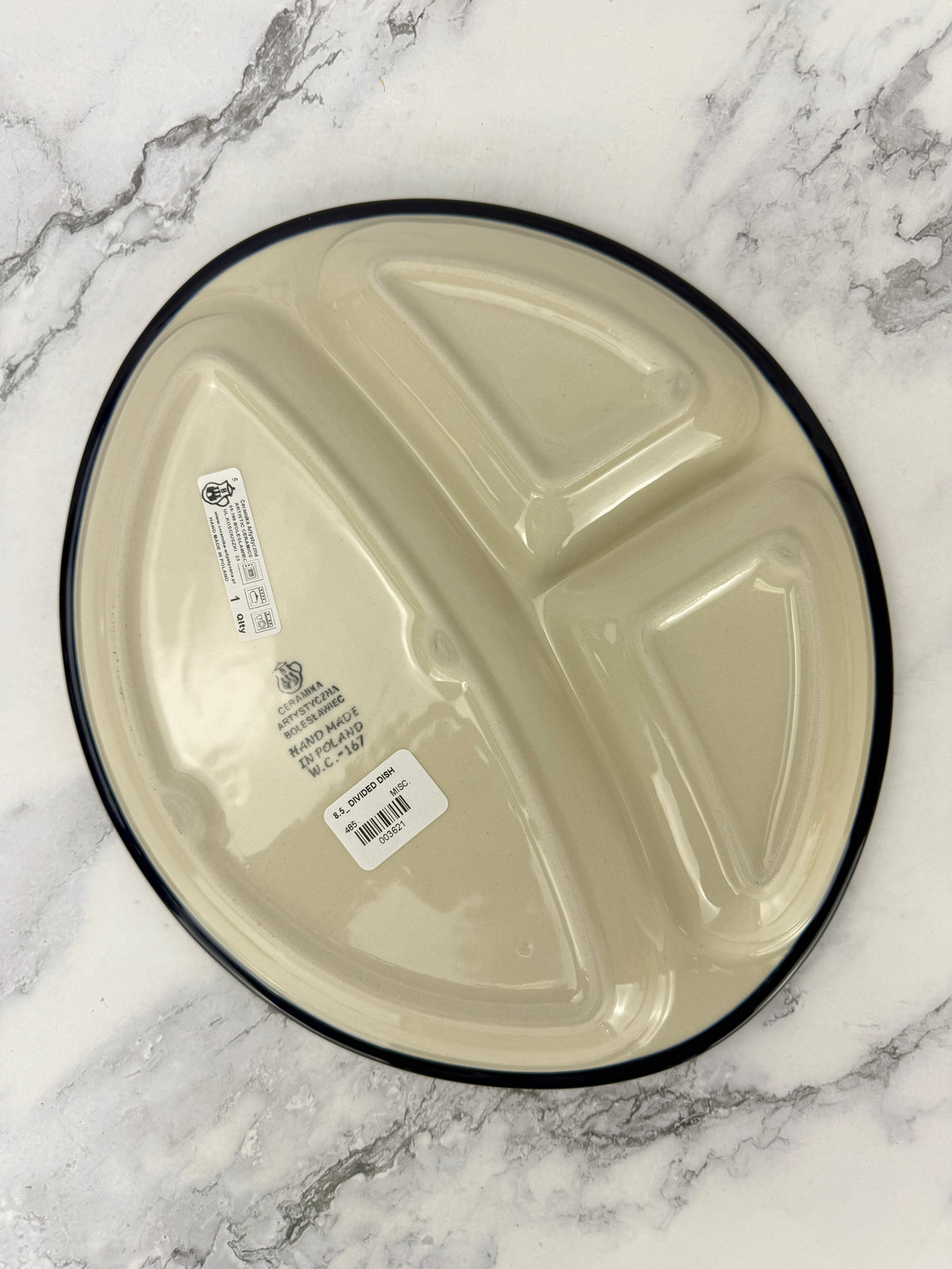 Divided Oval Dish - Shape 485 - Pattern 1932