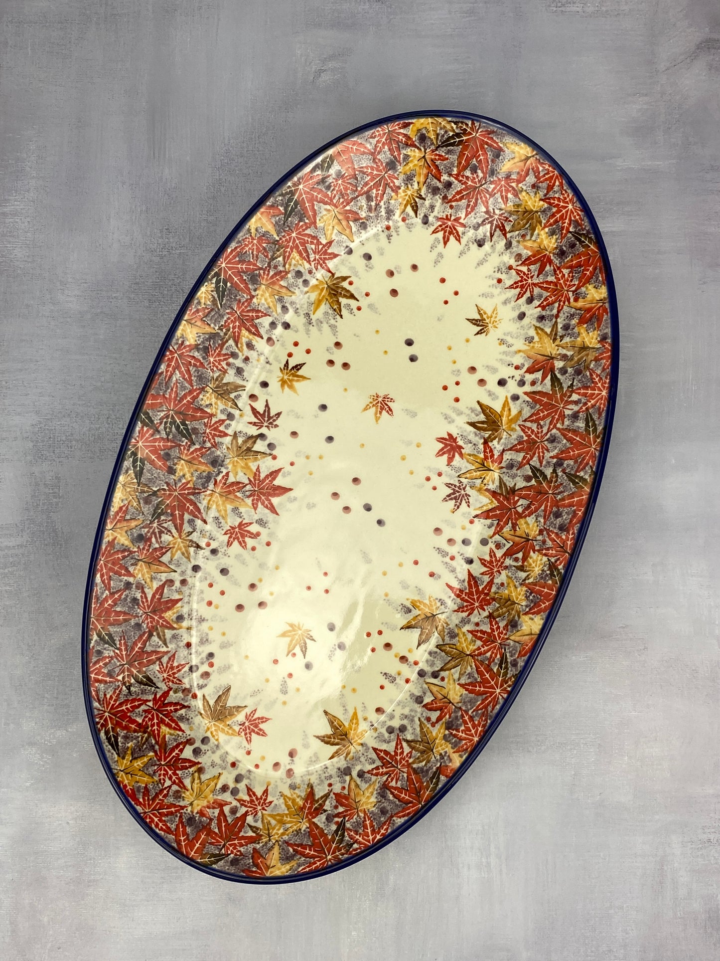 Largest Unikat Oval Platter - Shape 200 - Pattern U4907