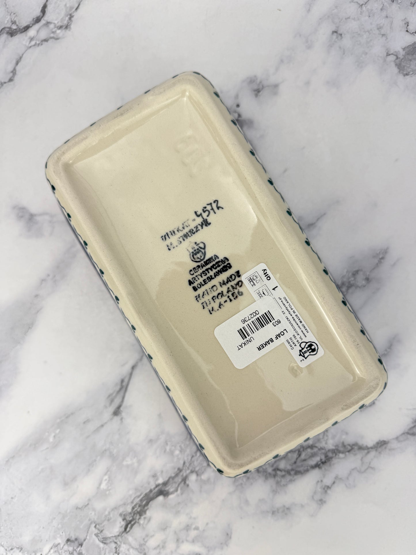 Unikat Loaf Baker - Shape 603 - Pattern U4572