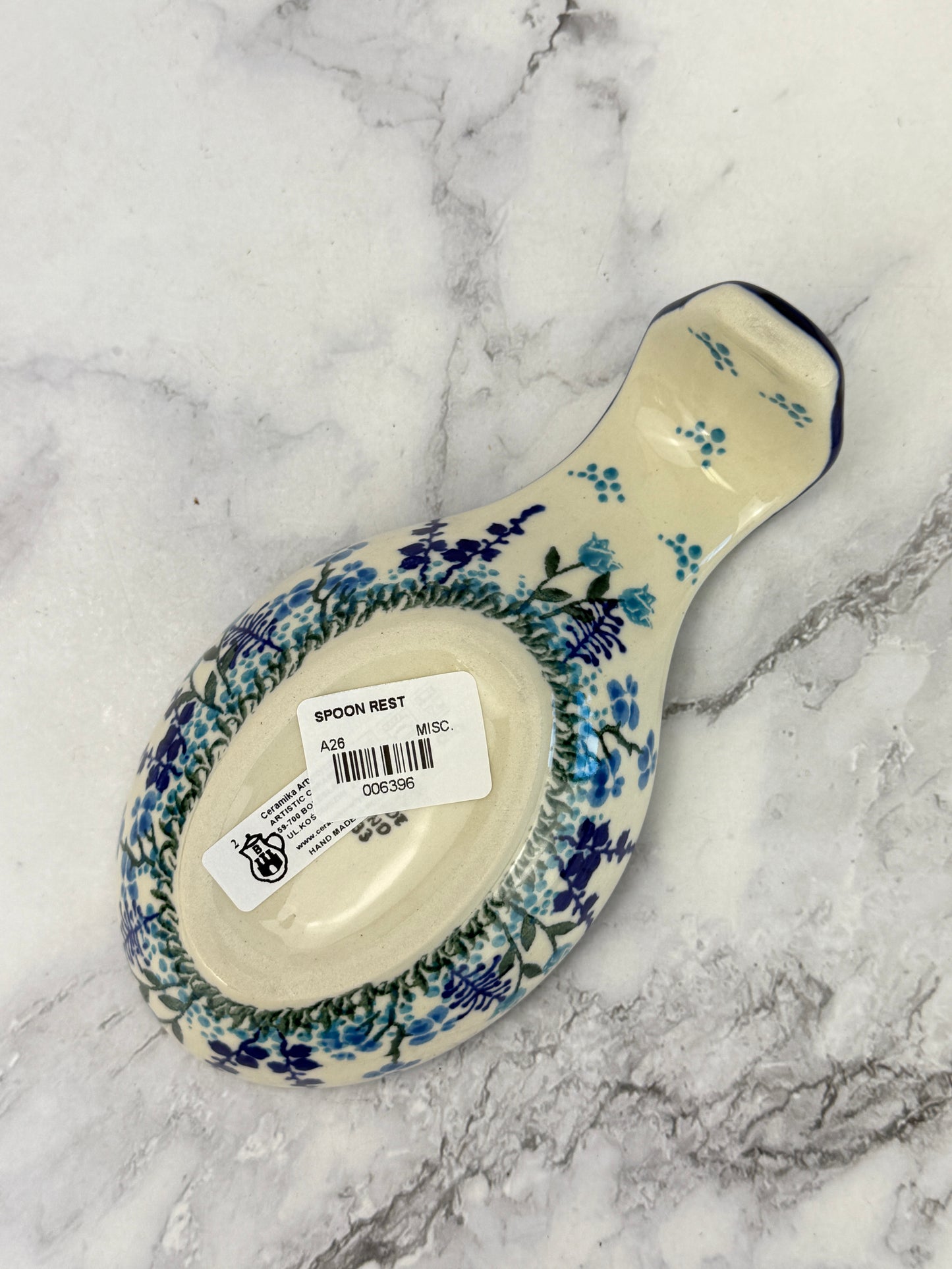 Spoon Rest - Shape A26 - Pattern 2898