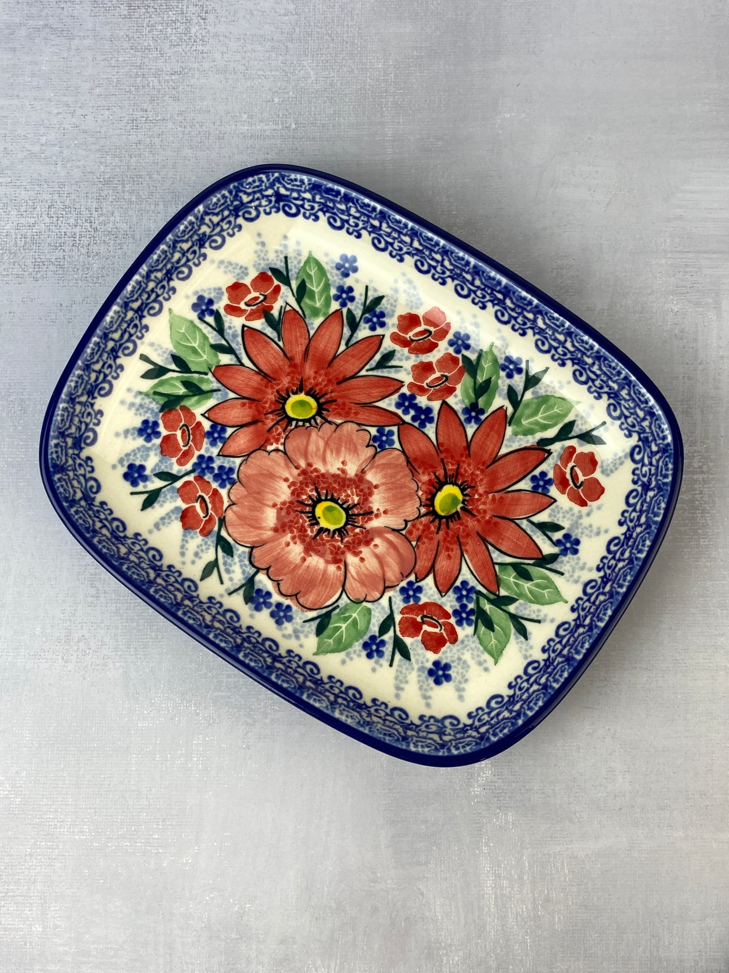 Small Unikat Rectangular Dish - Shape 160 - Pattern U5137