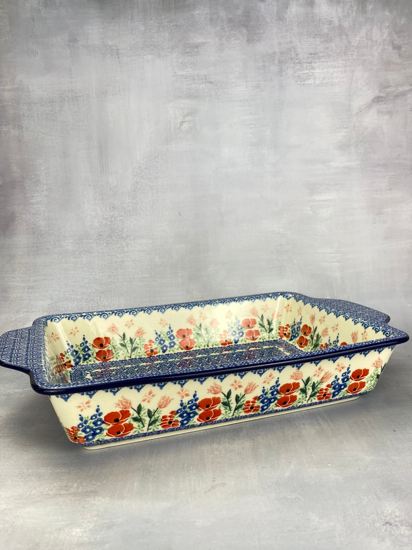 Rectangular Baker With Handles - Shape A59 - Pattern 3220