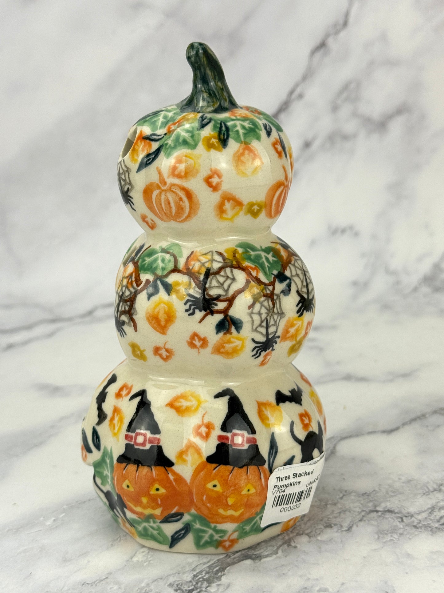 Vena Stacked Pumpkin Votive - Spooky Patch