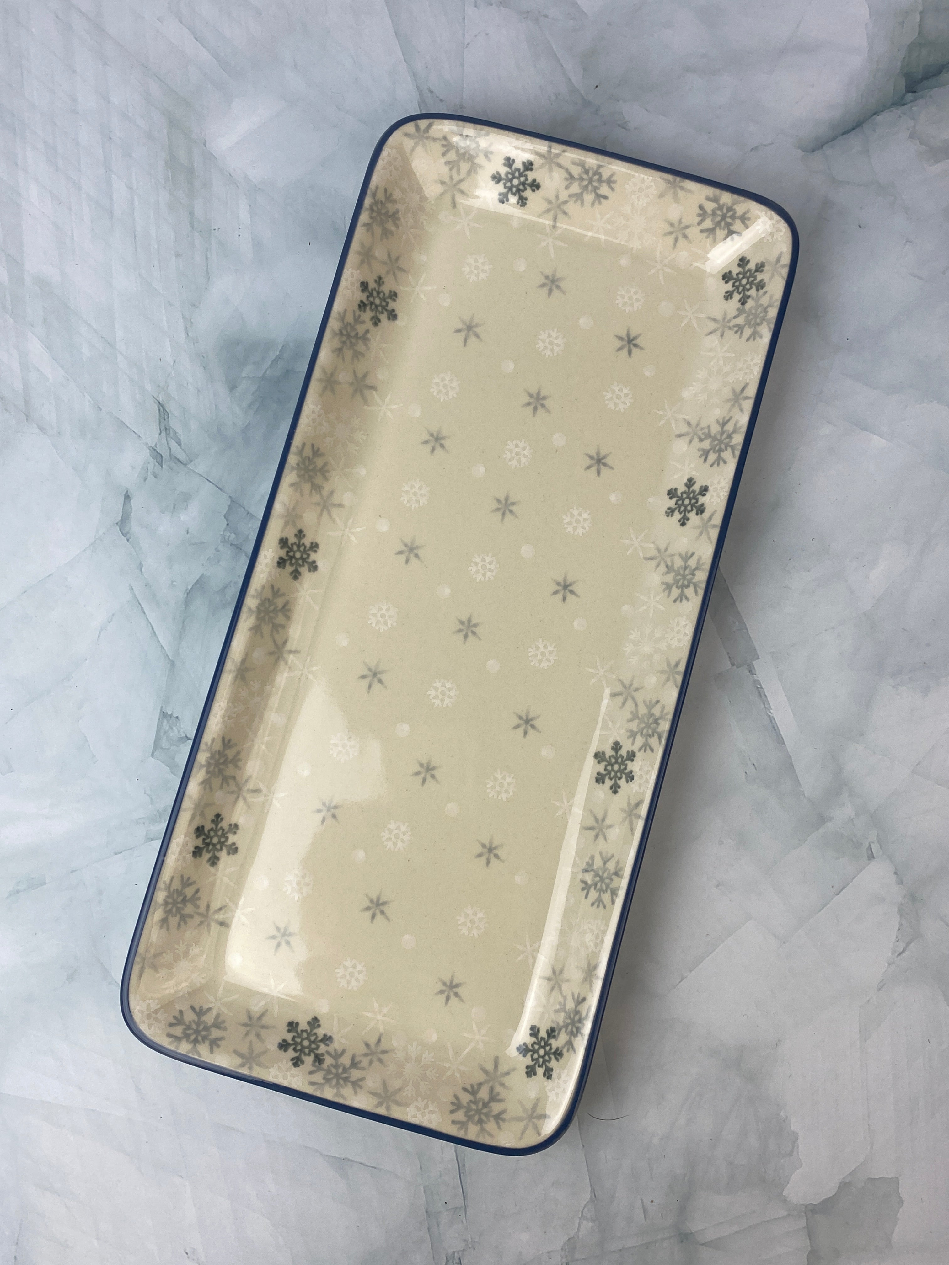 Rectangular Tray - Shape 584 - Pattern 2712 – Polish Pottery Westlake