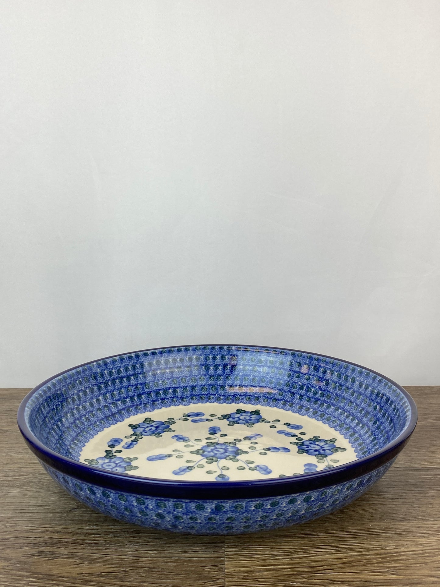 Pasta Server / Wide Shallow Bowl - Shape 115 - Pattern 163