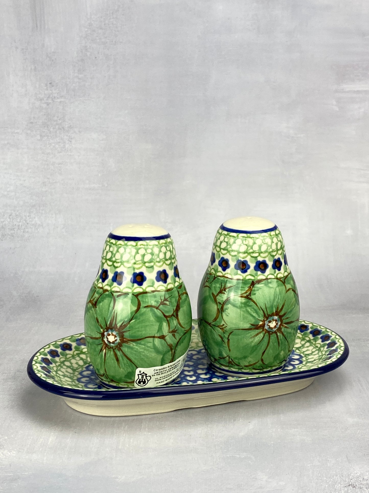 Unikat Salt and Pepper Set with Tray - Shape 131 - Pattern U408D