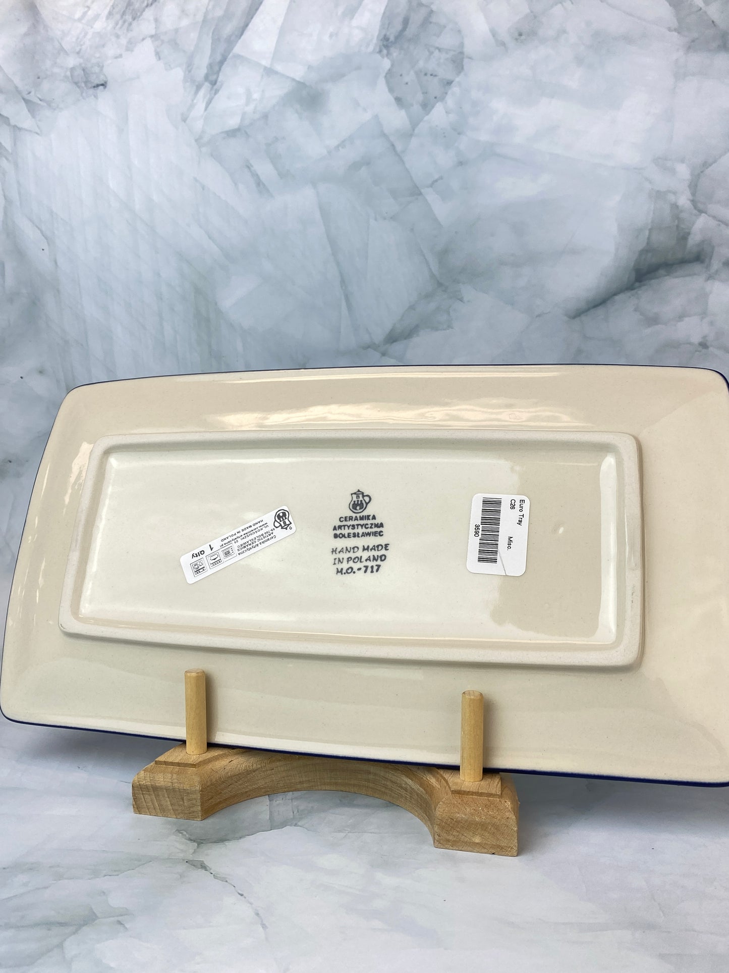 Rectangular Tray - Shape C26 - Pattern 2820