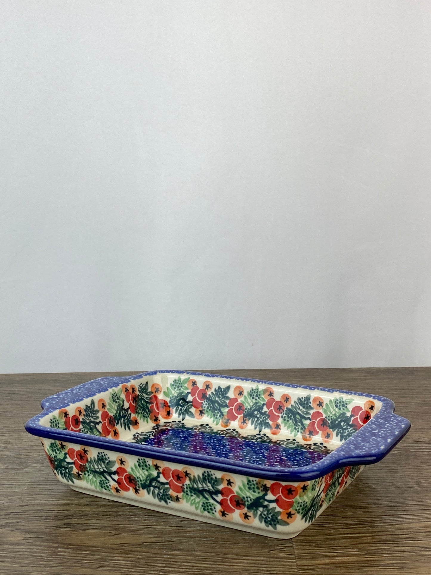 SALE Rectangular Baker with Handles - Shape A84 - Pattern 1414