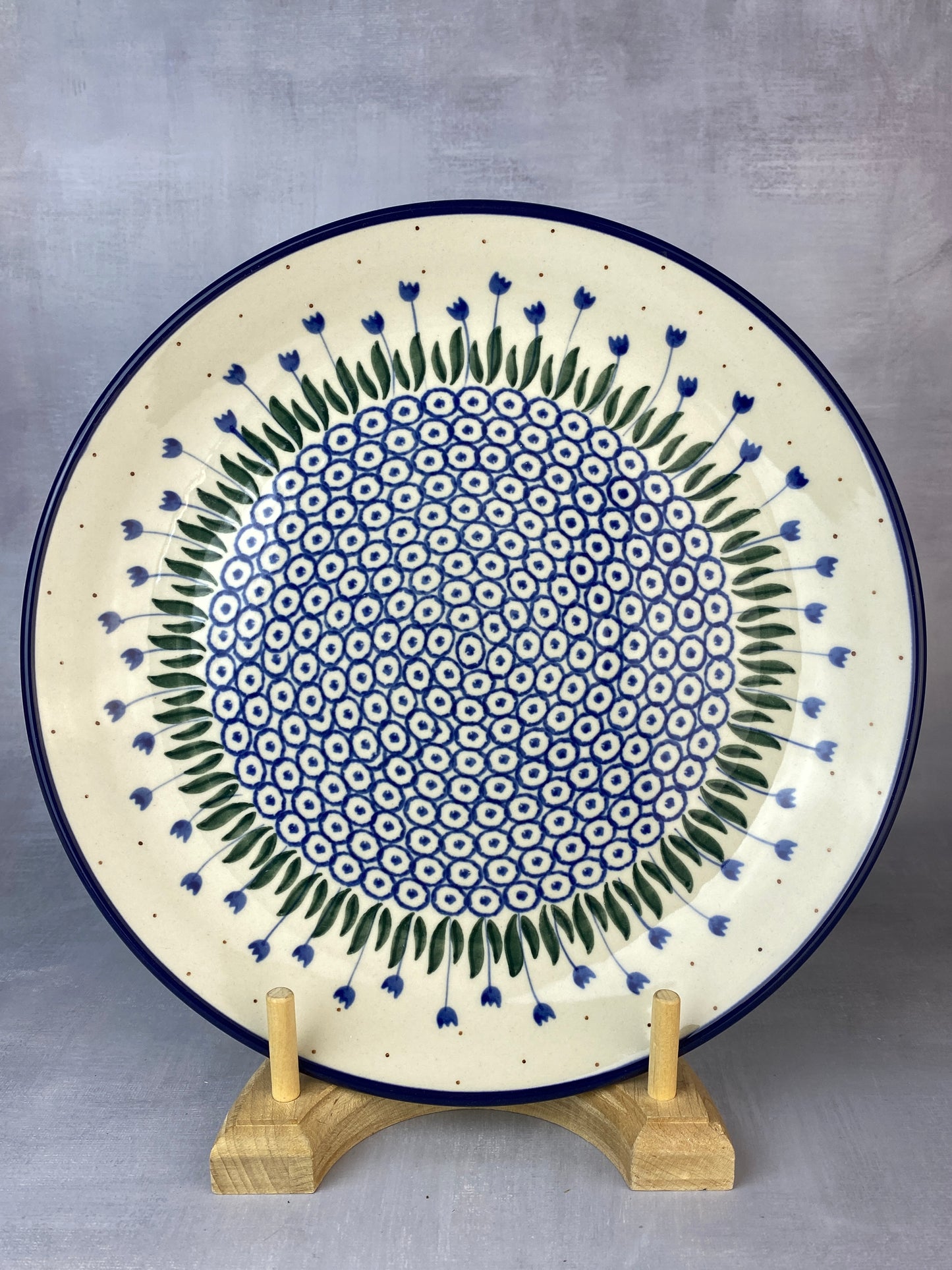 10.5" Dinner Plate - Shape 223 - Pattern 490A