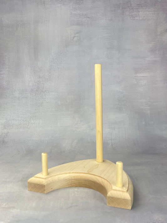 Small Wooden Bowl / Plate Stand