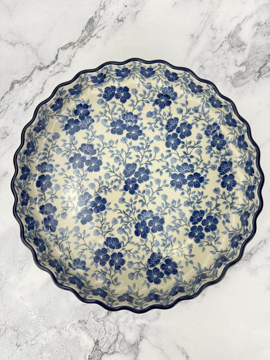 XL Ruffled Quiche - Shape D77 - Pattern 3428