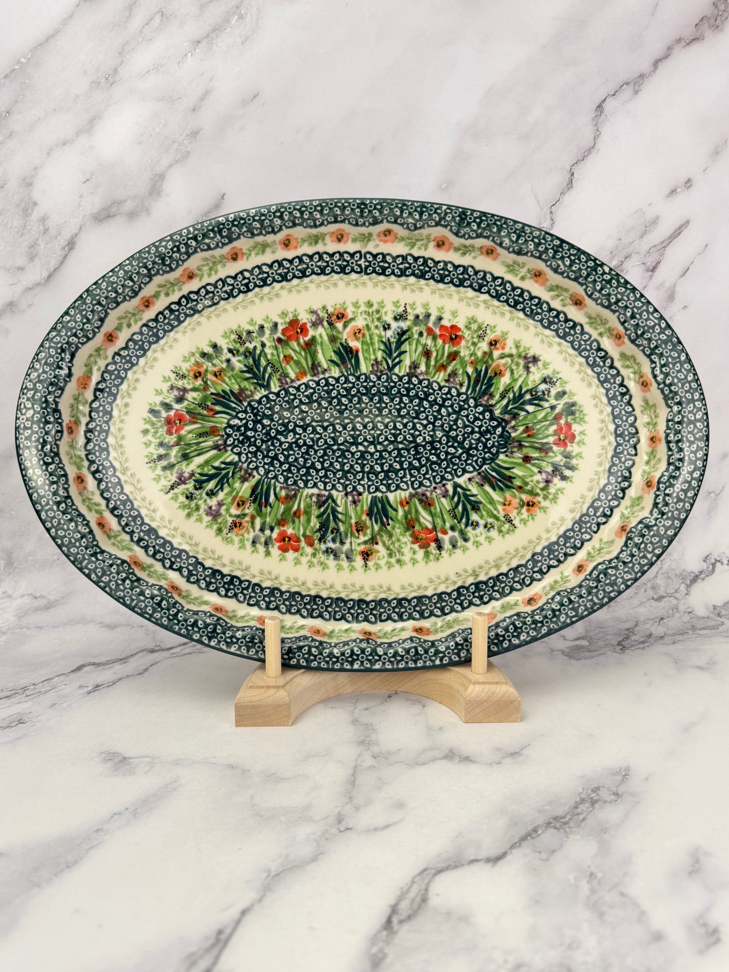 Unikat Oval Platter - Shape 614 - Pattern U4335