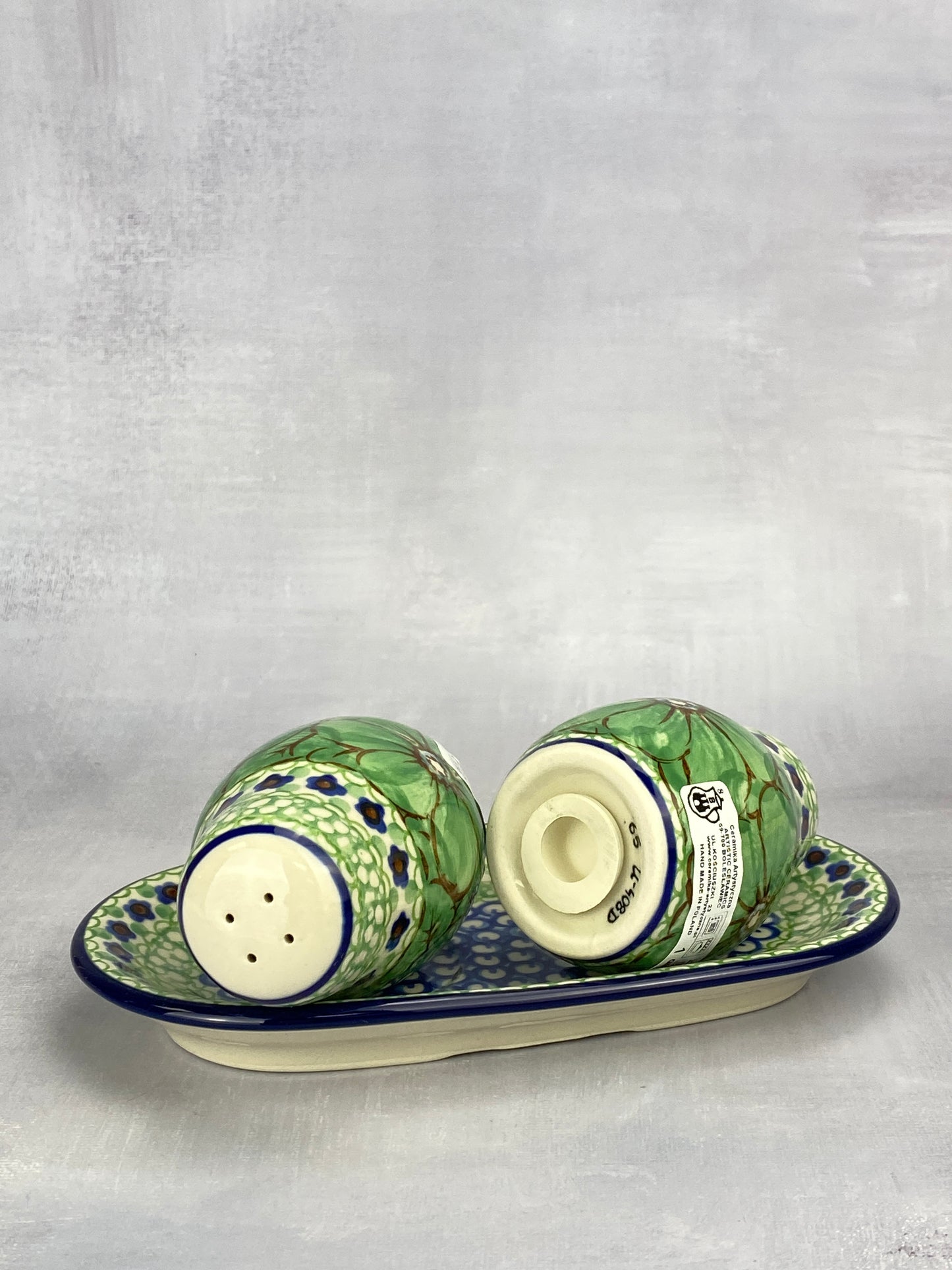 Unikat Salt and Pepper Set with Tray - Shape 131 - Pattern U408D