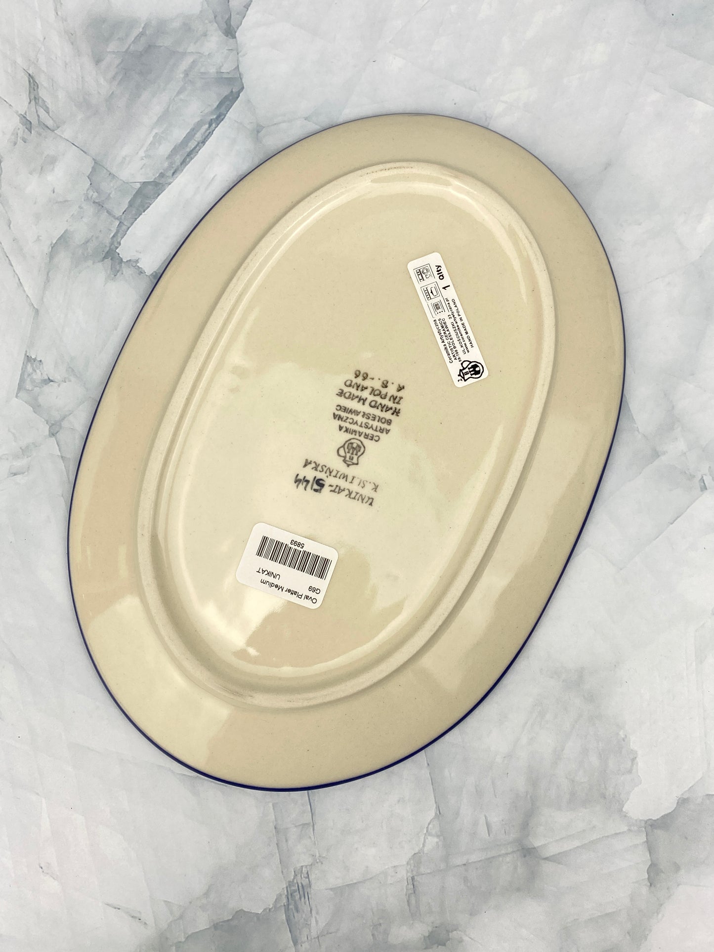 Medium Unikat Oval Platter - Shape G69 - Pattern U5144