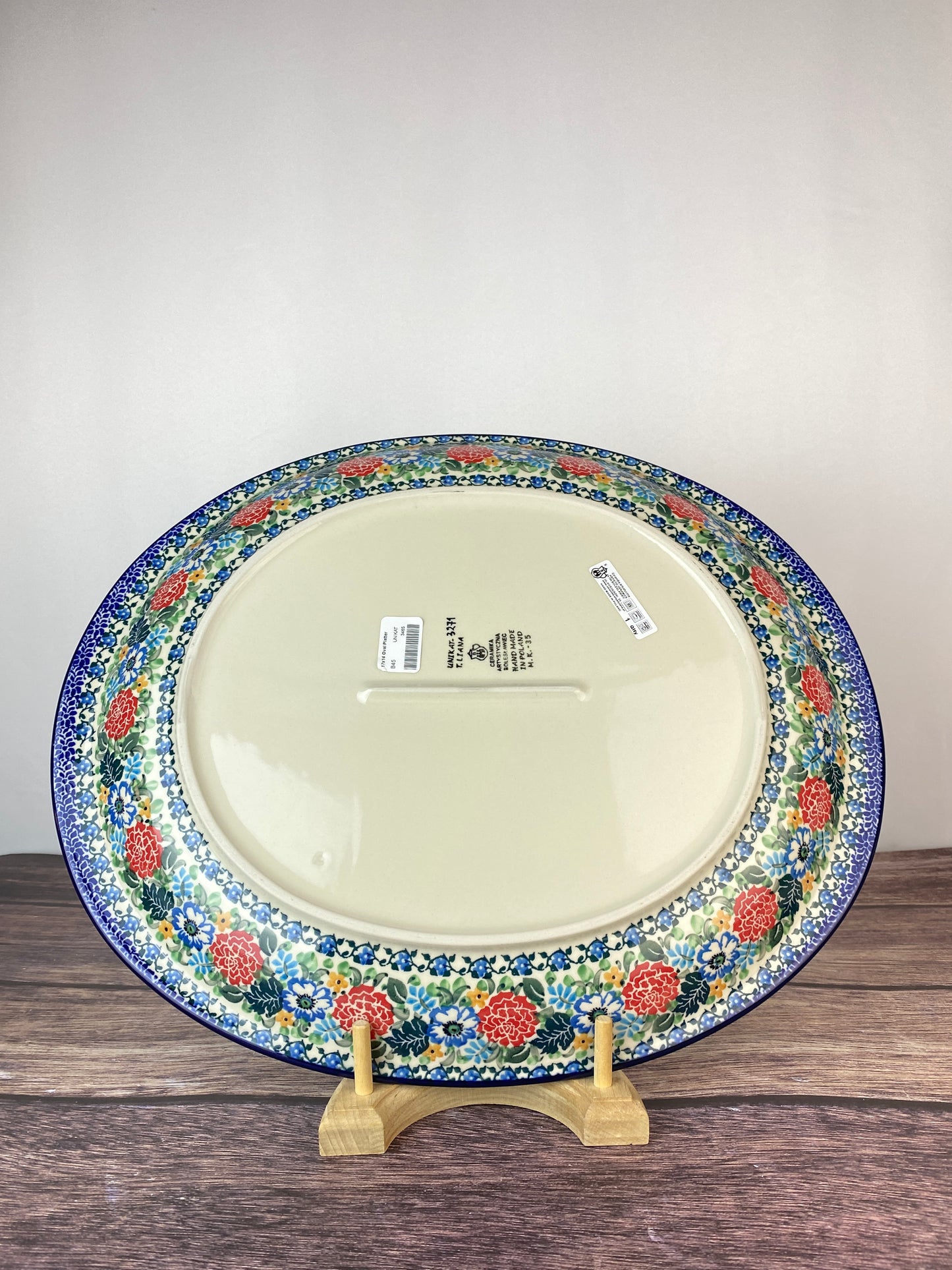 XL Unikat Platter - Shape B45 - Pattern U3271