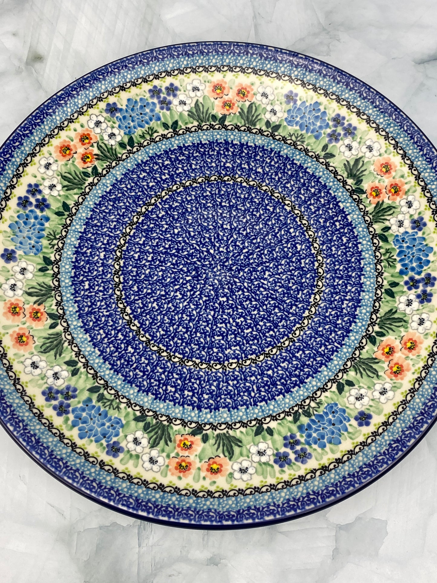 14" Round Unikat Platter - Shape 265 - Pattern U5113