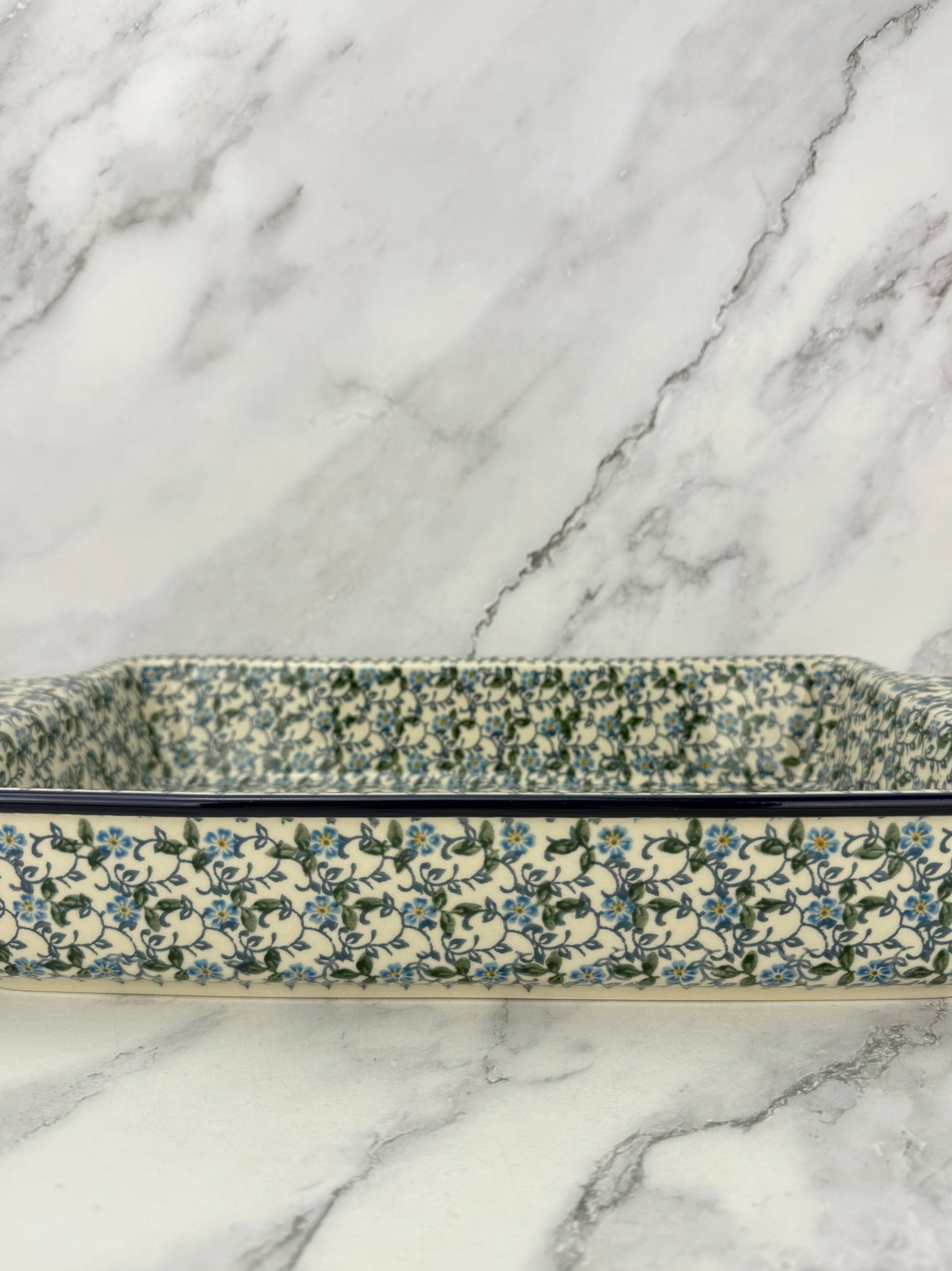 Large Rectangular Baker with Handles - Shape A56 - Pattern 2089