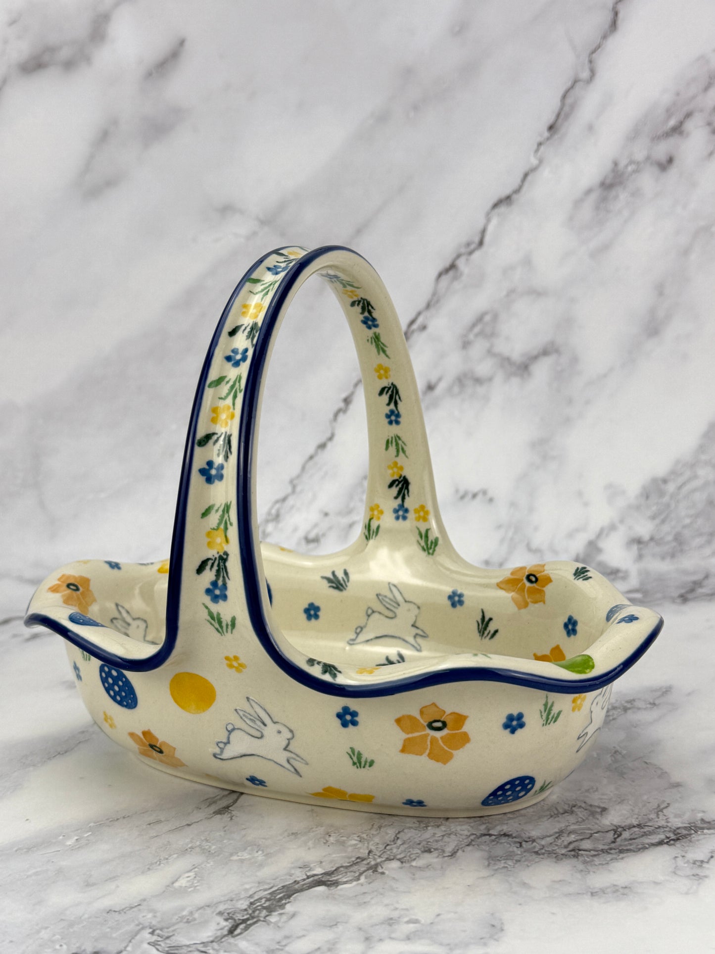 Basket with Handle - Shape A21 - Pattern 3348