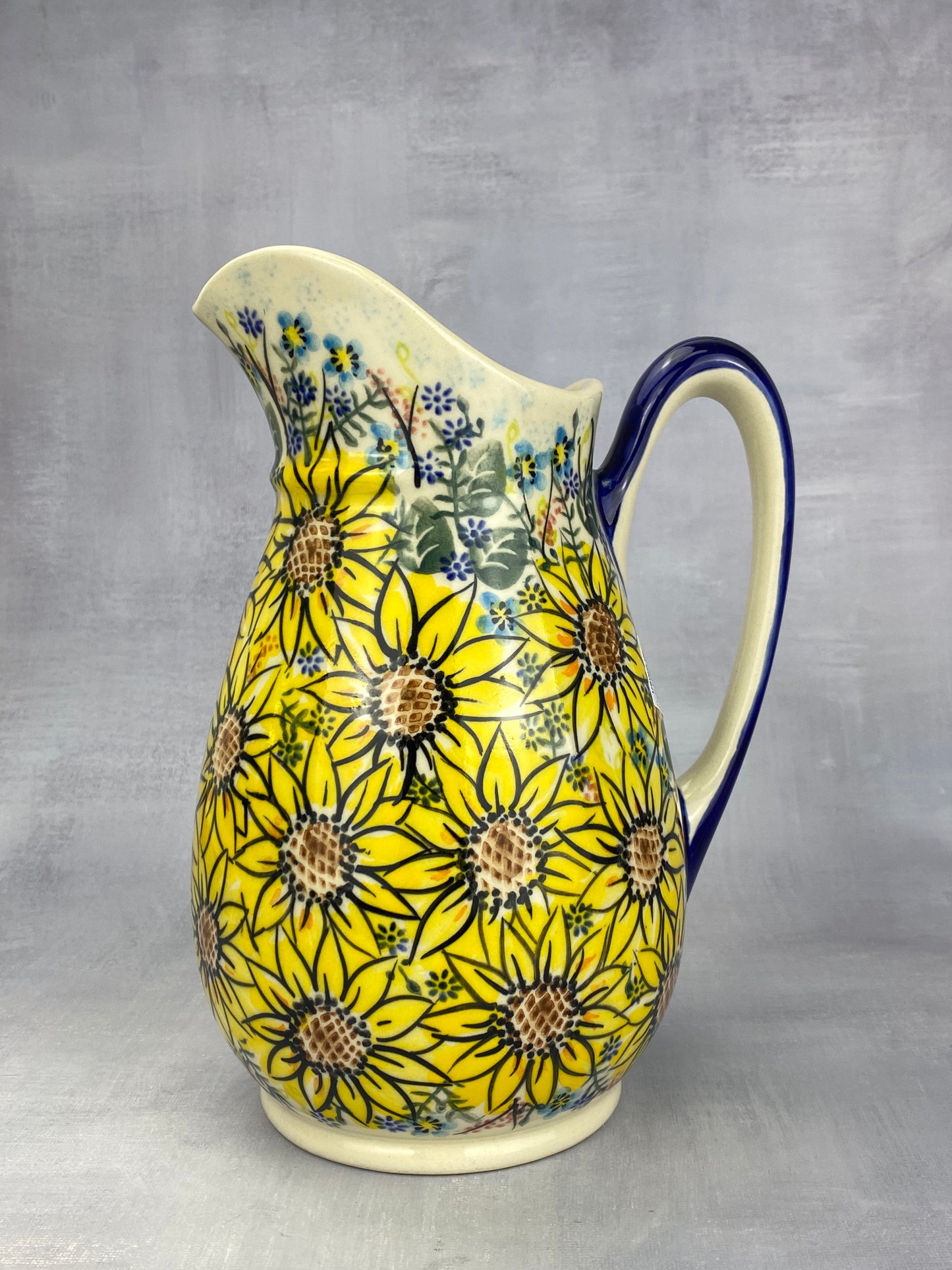 7 Cup Unikat Pitcher - Shape V028 - Sunflower