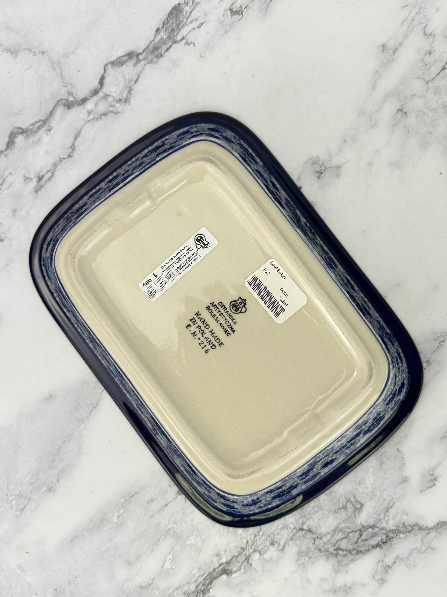 Loaf Baker - Shape 162 - Pattern 1443